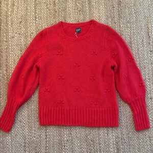 Beautiful red Gap sweater